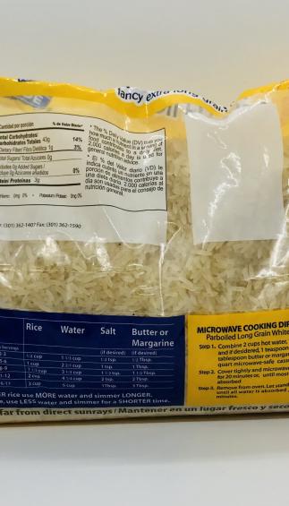 Rio Grande Parboiled rice (5lb.)