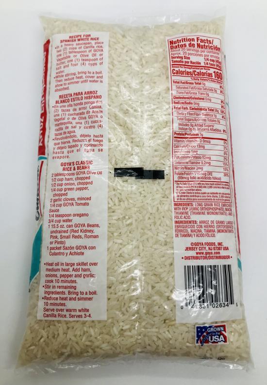 Goya Canilla Rice 2Lb