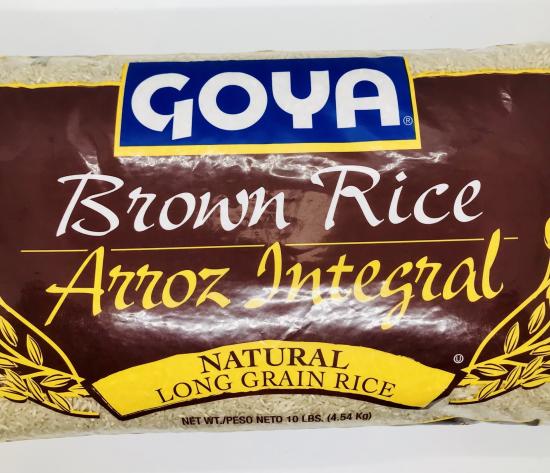 Goya Brown Rice 10Lb