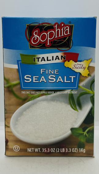 Sophia Italian  Fine Sea Salt (1kg)