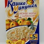 Minute Oatmeal Apricot (185g.)