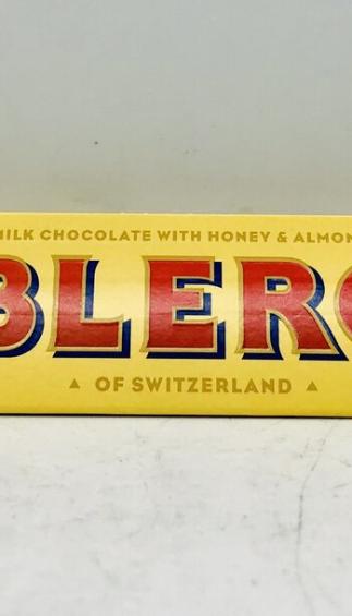 Toblerone Swiss Milk Chocolate with Honey and Almond Nougat 100g