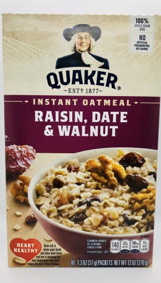 Quaker Raisin, Date & Walnut (370g.)