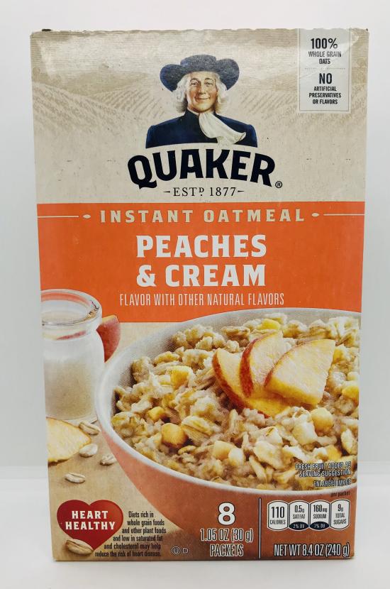 Quaker Peaches & Cream (240g.)