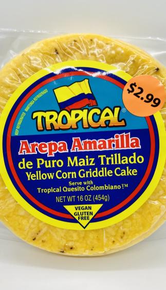 Tropical Arepa Amarilla