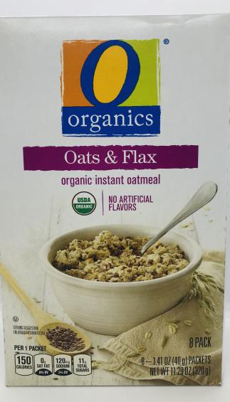 Organics Oats & Flax (320g.)