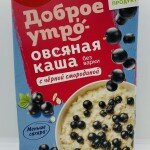 Uvelka black currant flavor Instant Oatmeal (200g.)