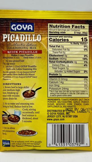 Goya Picadillo Mix 35g.