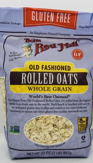 Bob's Red Mill Rolled Oats old fashi. 454g