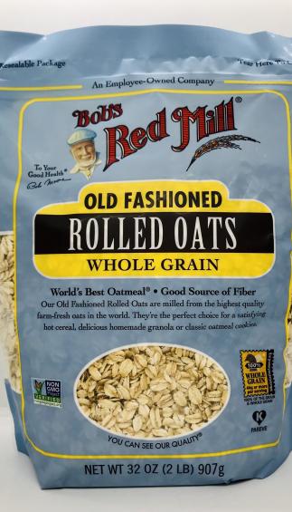 Bob's Red Mill Rolled Oats old fash. 907g.