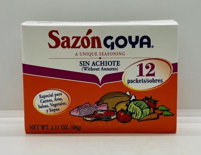 Sazon Goya 60g.