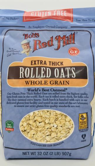 Bob's Red Mill Rolled Oats Extra Thick 454g.