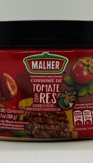 Malher Tomate 200g.