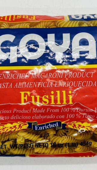 Goya Fusilli 454g.