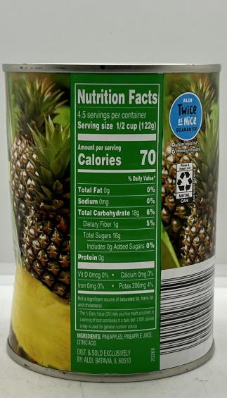 Sweet Harvest Pineapple Slices 567g