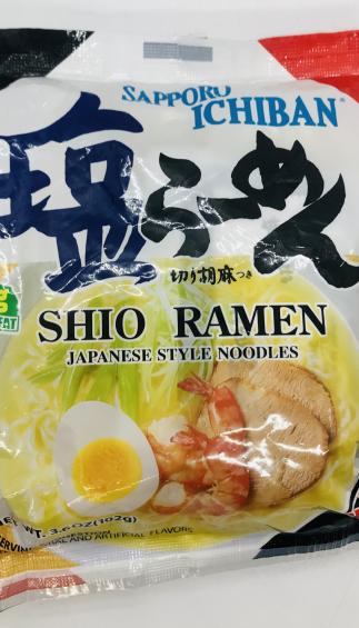 Sapporo ichiban Shio Ramen (102g.)