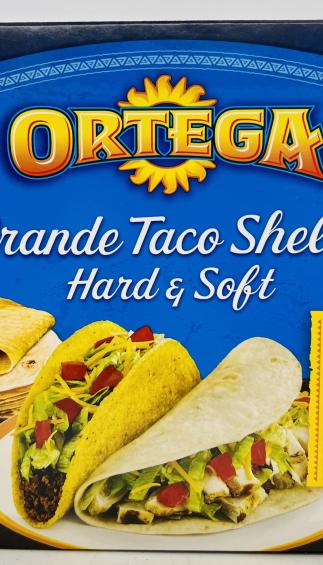 Ortega Crande Taco Shells 383g.