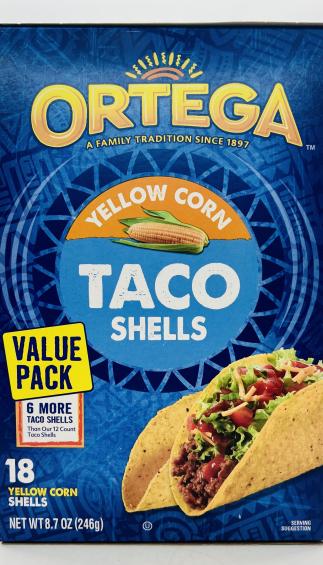 Ortega Taco Shells 246g.