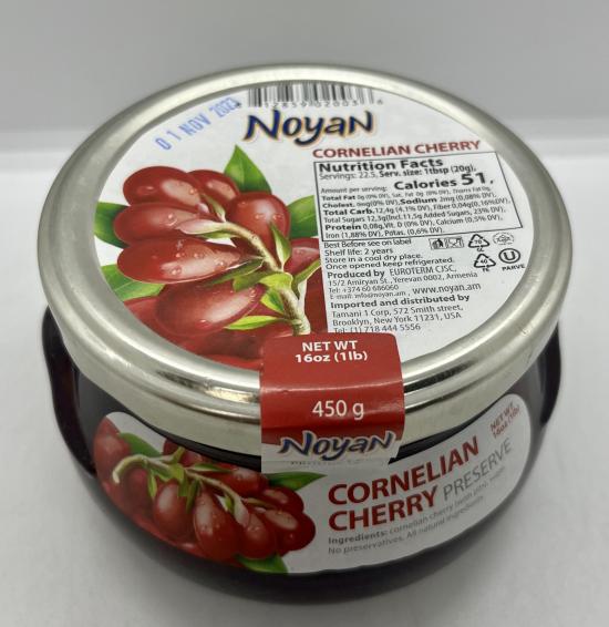 Noyan Cornelian Cherry Preserve 450g