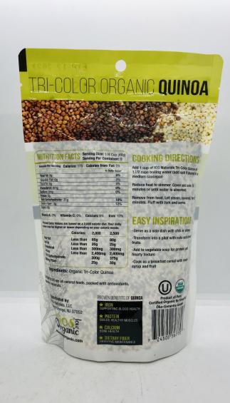 Ios Organic Tricolor Organic Quinoa 453g