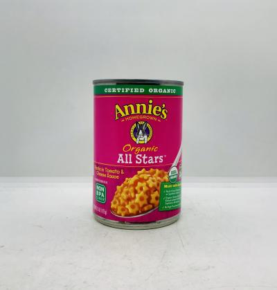 Annie's Organic All Stars Pasta in Tomato & Cheese Sauce 425g