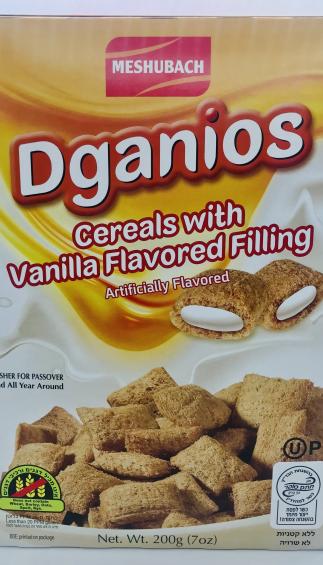 Meshubach Dganios cereals w. vanilla 200g.