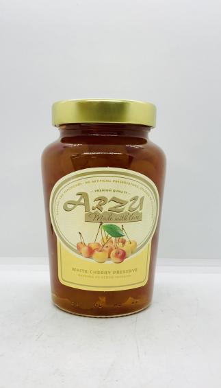 Arzu White Cherry Preserve 550g