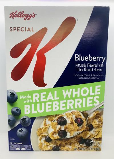 Kellogg's Blueberry 328g.