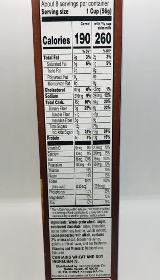 Kellogg's little bites chocolate 450g.