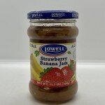 Lowell Strawberry Banana Jam 320g