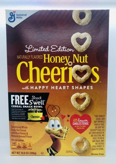 G & M Cheerios Honey Nut 306g.