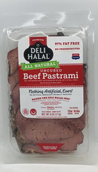 Deli Halal Beef Pastrami