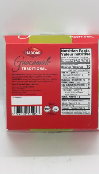 HADDAR Guacamole Traditional