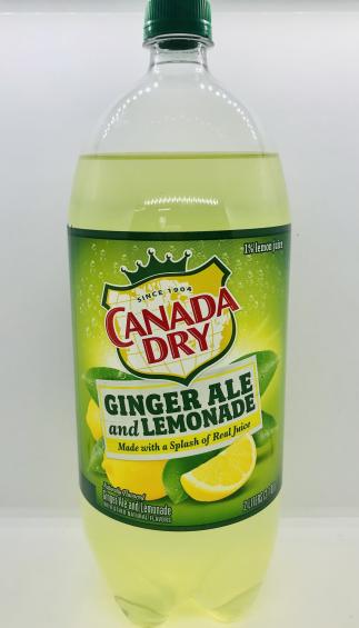 Canada Dry Ginger Ale and Lemonade 2L