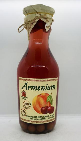 Armenium Peach and Sour Cherry Compote 1100g