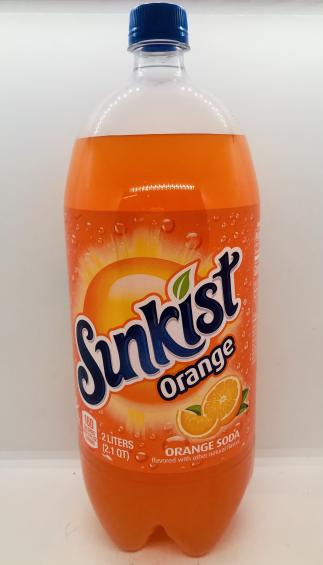 Sunkist Orange soda 2L.