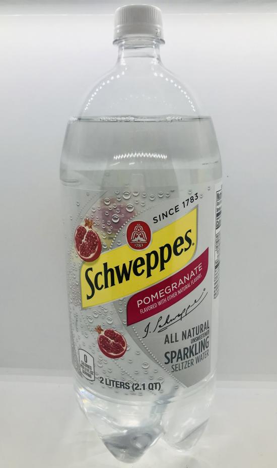 Schweppes pomegranate 2L.