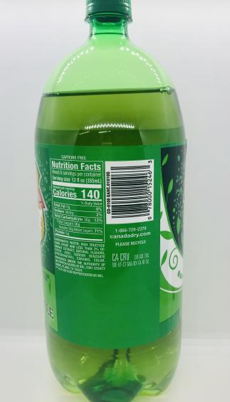 Canada Dry Ginger Ale 2L.