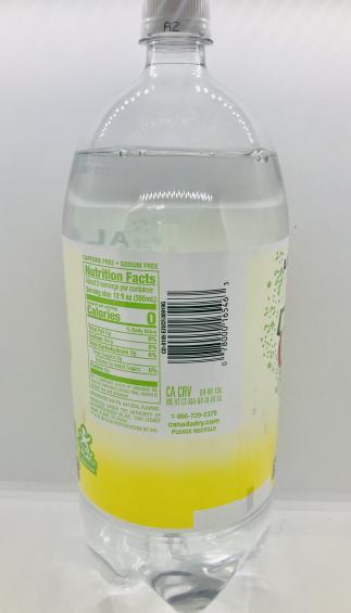 Canada Dry Lemon-lime Seltzer water 2L.