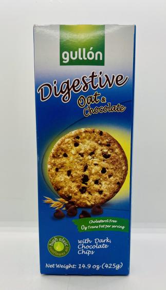 Gullon Digestive Oat & Chocolate 425g.