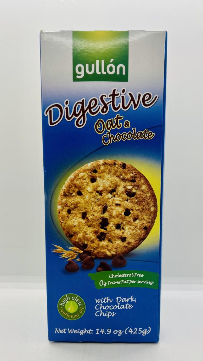 Gullon Digestive Oat & Chocolate 425g.