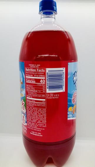 Hawaiian punch fruit juicy red 2L.