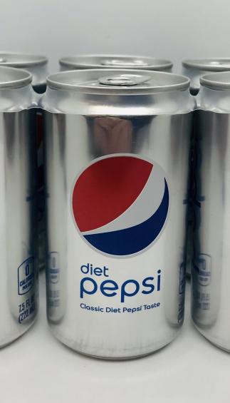 Diet Pepsi 222mL.