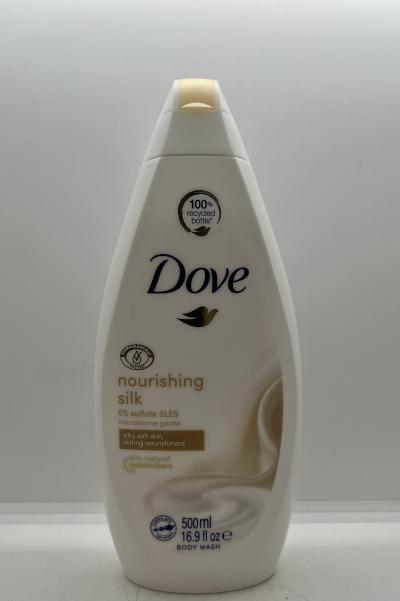 Dove Nourishing Silk Body Wash 500ml