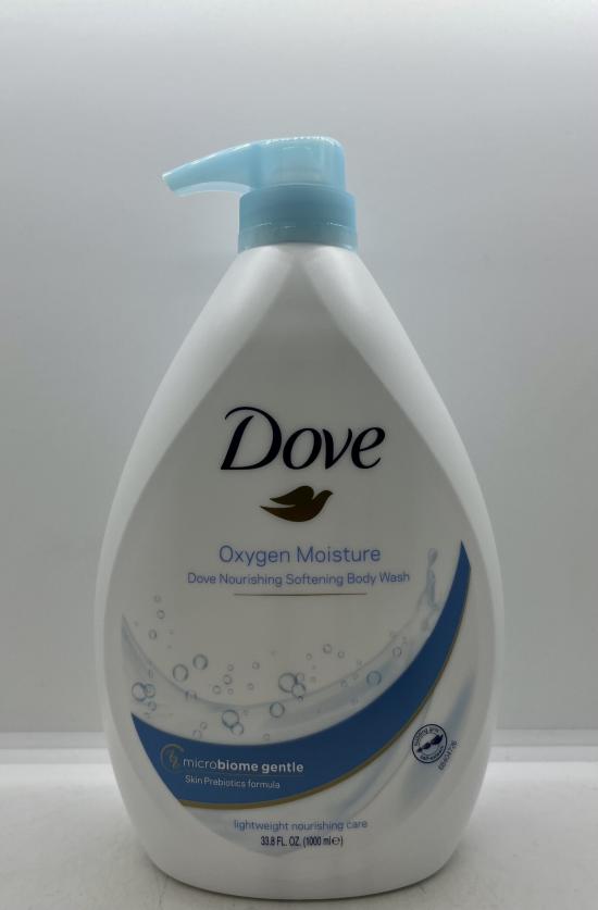 Dove Oxygen Moisture Nourishing Softening Body Wash 1L