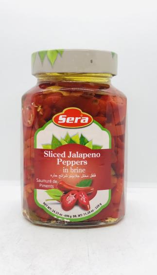 Sera Sliced Jalapeno Peppers 690g