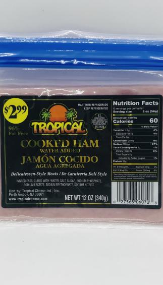 Tropical Cooced Ham