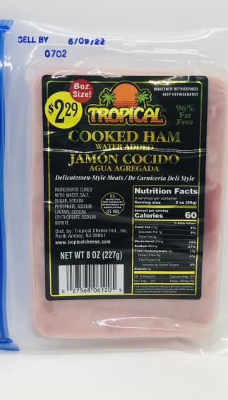 Tropical Cooked Ham