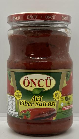 Oncu Pepper Paste Hot 700g.