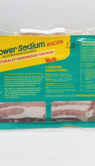 Oscar Mayer  L Sodium Bacon